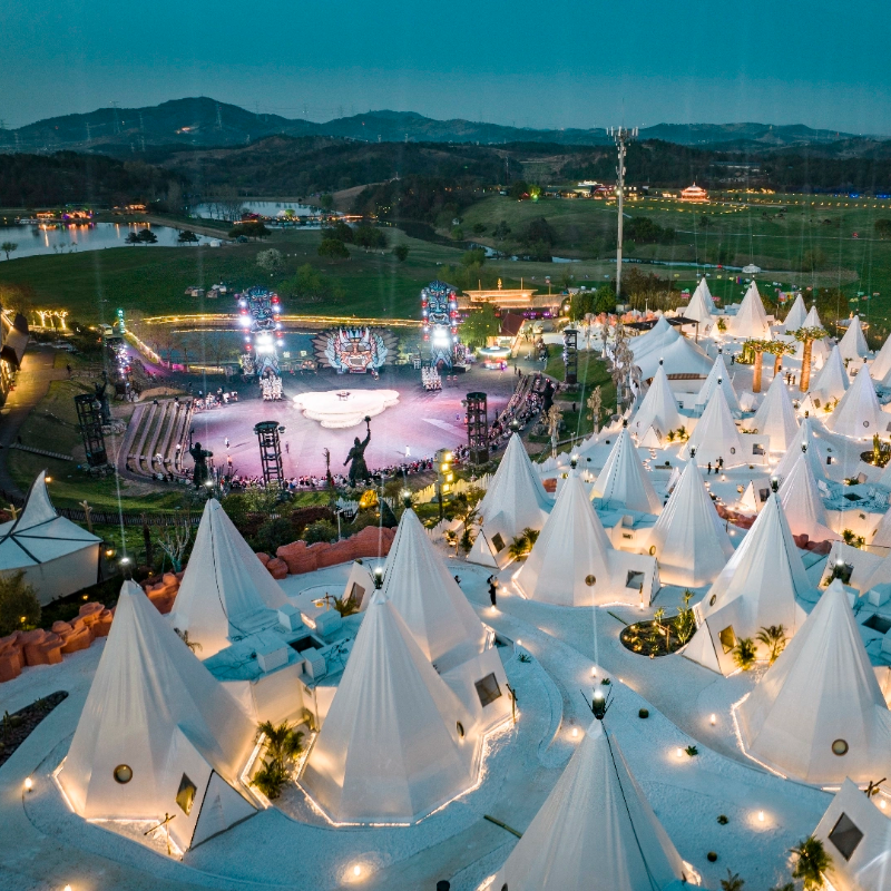 木兰草原门票和韵楼酒店伊尔那非咖帐篷烧烤露营双人套餐
