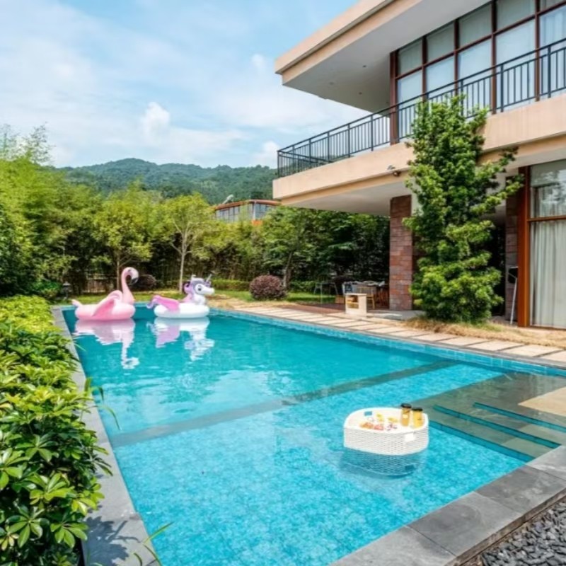 【提前1小时预约|周末同价】汝城福泉汤谷河景私汤房/豪华房/轻奢高级房/+温门票+早餐