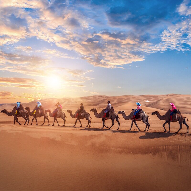 6人8人团--4钻|青甘大环线7日跟团游9座商务青海西北察尔汗旅游