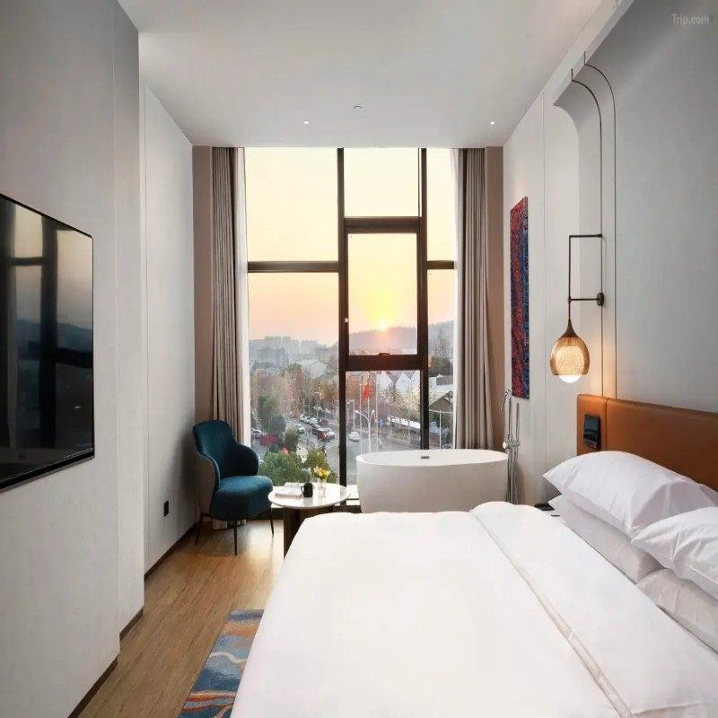 【YT】7天6晚丨长沙岳麓温德姆花园酒店丨豪华房+湘江游轮