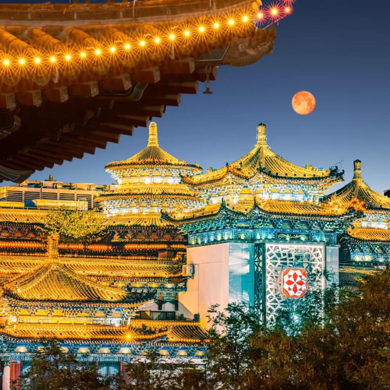 西安美豪丽致酒店(西安钟楼店) 丽致大床房2天1晚+西安钟楼-鼓楼门票