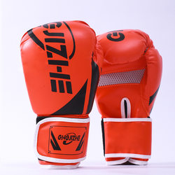Professional Sanda Children's and Adult Boxing Gloves for Women, Comfortable Martial Arts Punching Bag Gloves for Youth Fighting Training, Muay Thai Gloves for Men