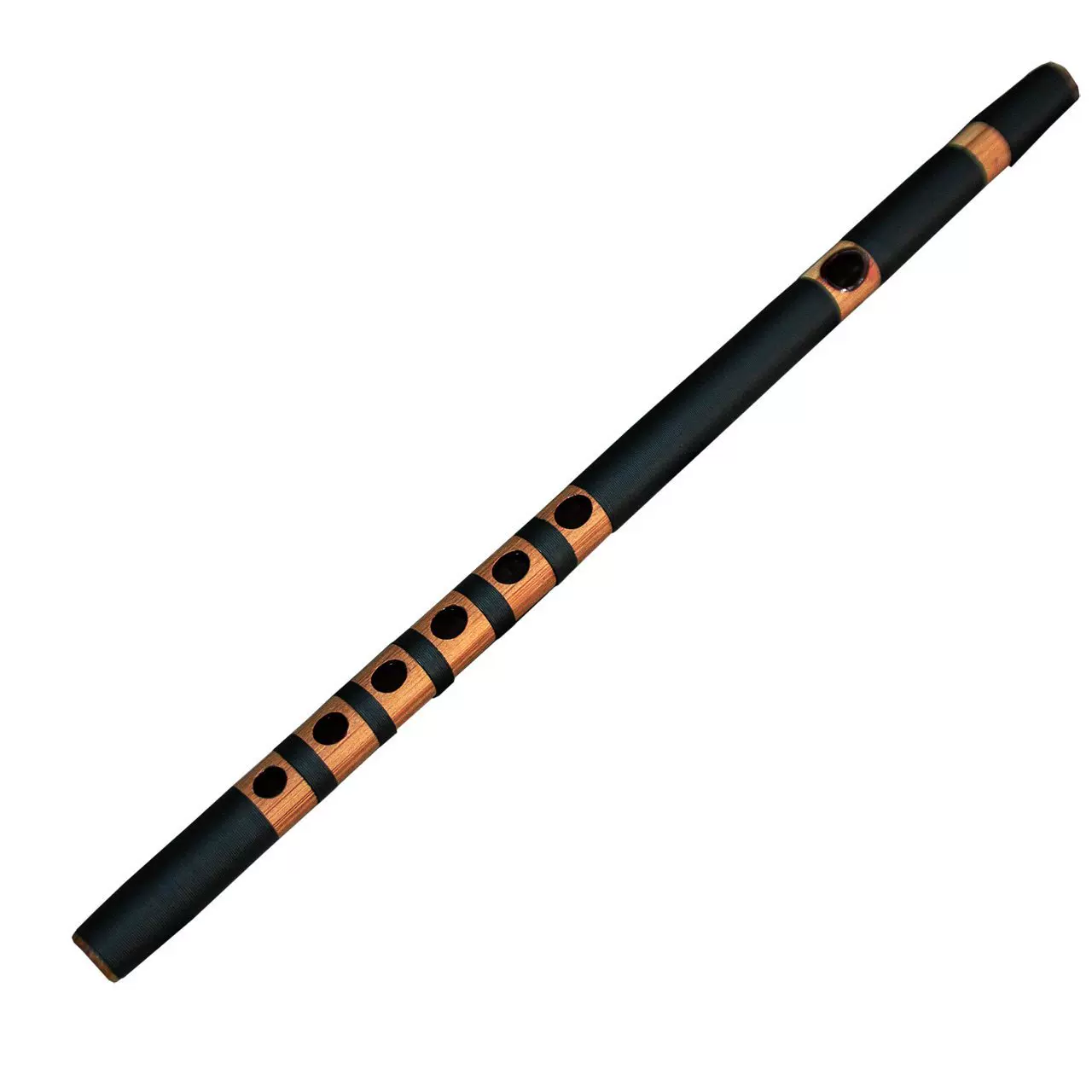日本代購 太鼓雅樂器 神楽笛神樂笛煤竹調合竹製 紐巻 日本直郵-Taobao