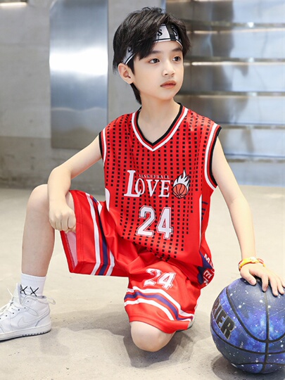 Maglia Lakers Kobe Bryant Per Bambini - Set Con Pantaloncini, Taglie 4-13 Anni, 100% Poliestere - Foto 11