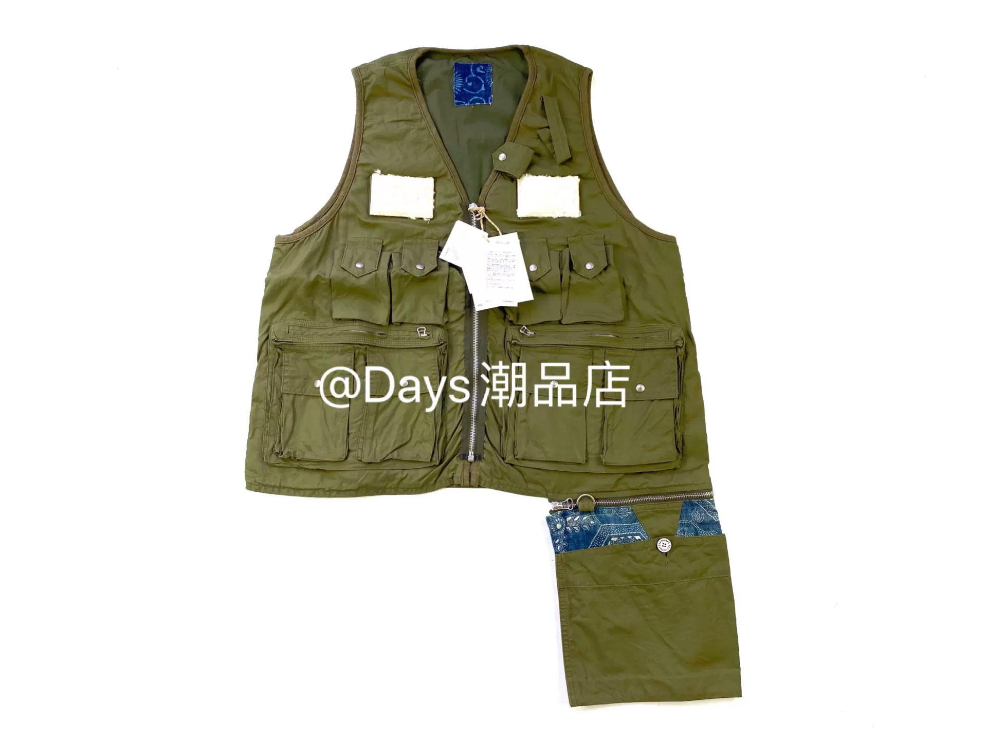 现货实拍VISVIM 20SS I.C.T PILAR FISHERMAN VEST 渔夫马甲-Taobao