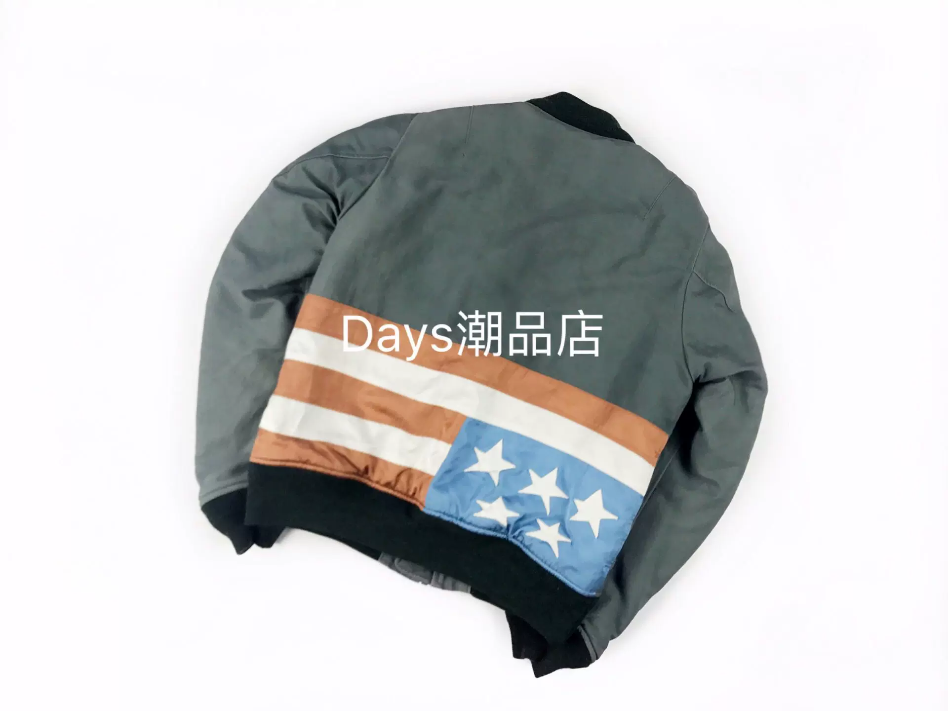 【現貨售完】 VISVIM 15AW THORSON JKT STAR FLAG 國旗MA1夾克-Taobao