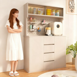 Baby feeding table E0 grade environmentally friendly solid wood ecological board
