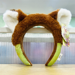 Miniso Disney Zootopia Judy Nick Plush Ear Headband Duck Clip Hairpin