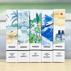 
MINISO Famous Brand Scent Pocket Women's Perfume Coconut Grove Ice Sea Stream Snow Mountain Sunrise Floral Fragrance 15ml