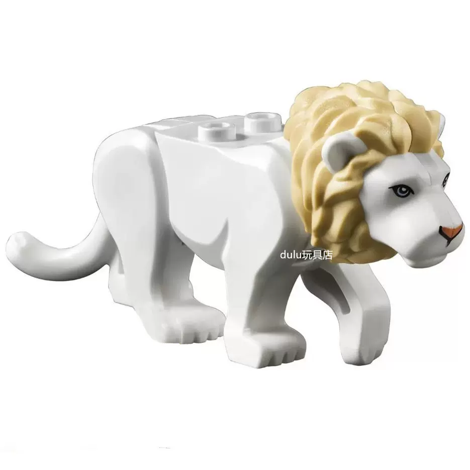 乐高lego 陆地动物 bb0787c04pb01 狮子 美洲狮 公狮 雄狮 60307