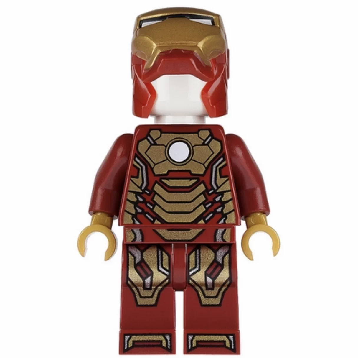 lego乐高 超级英雄 人仔 sh072a 钢铁侠 mk42 白头 含配件 76007