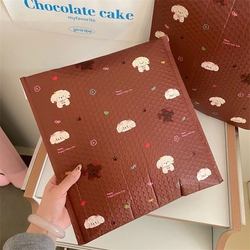 LAOSHU Copyright Model ins Cute Puppy Courier Bag Envelope Bag Thickened Clothing Packaging Shockproof Bubble Bag