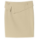 Shopping mall cabinet withdrawal brand discount women's clothing clearance spring and autumn temperament commuting medium skirt solid color hip-packing slim skirt