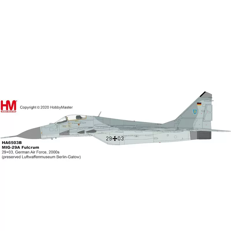 Hm Ha6503b 德国空军mig 29a 米格29战斗机29 03 21世纪初