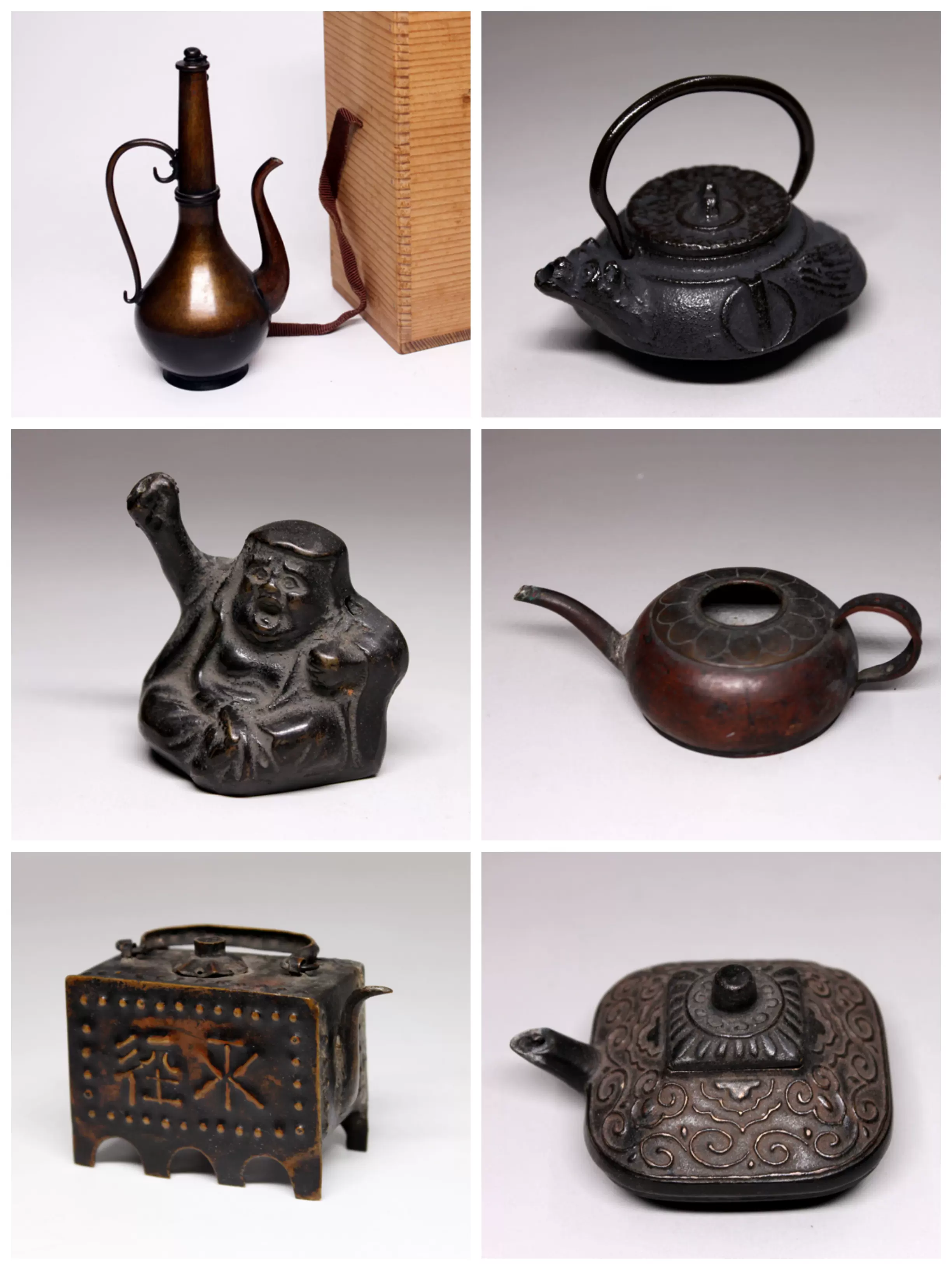銅器 水滴壺 墨壺 文房四宝 書道具 文房具 現代工芸品美術品 置物 銅器 水滴壺 墨壺 文房四宝 書道具 文房具 現代工芸品美術品 置物