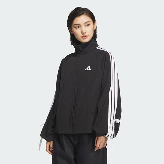 
Adidas sports casual women's three stripes dance series water-repellent sports casual jacket coat