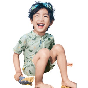 Balabala children's swimsuit boys and girls baby one-piece swimsuit sun protection quick-drying hot spring bathing suit bottoms