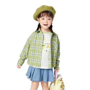 Balabala children's clothing children's shirts boys and girls 2026 spring and autumn baby baby shirts parent-child tops trendy