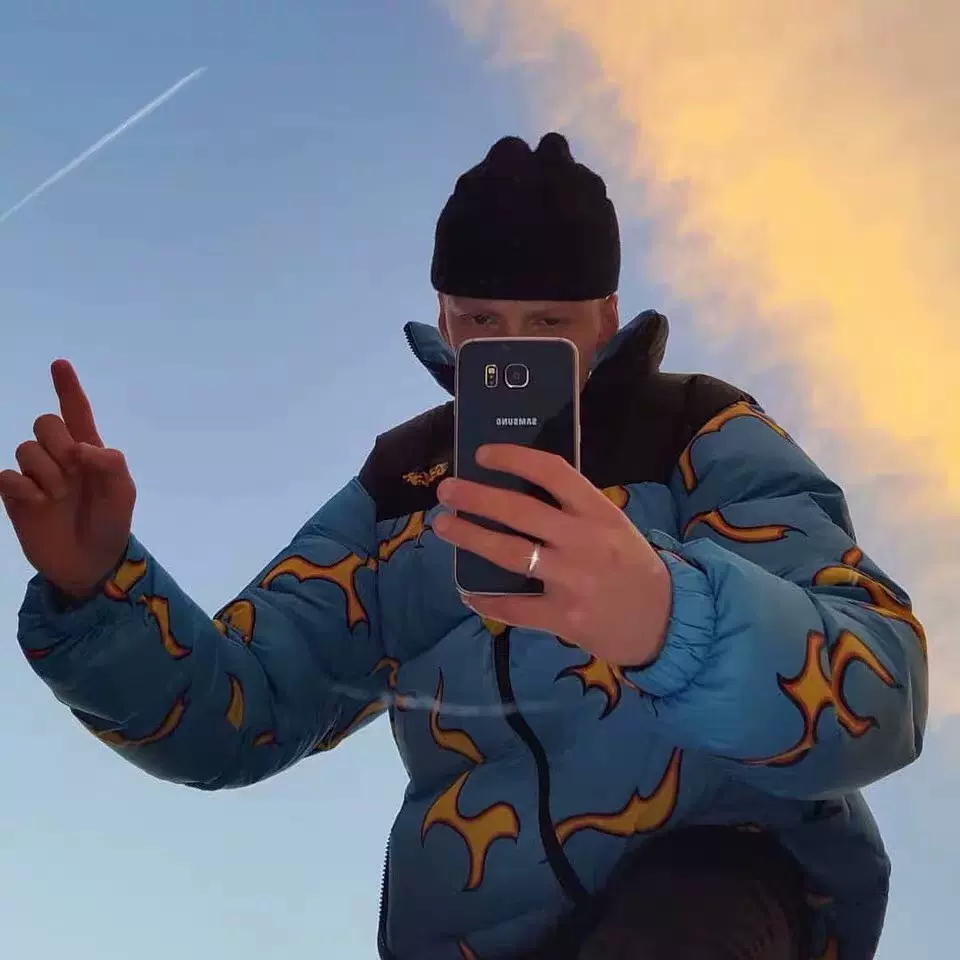 GOLF WANG BLUE FIRE JACKET