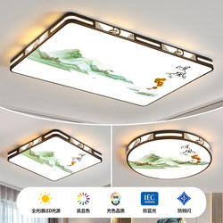 2025 New Led Ceiling Lamp Bedroom Lamp Living Room Lamp Hall Modern Casual Atmospheric Zhongshan Lighting Package