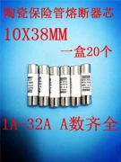 RO15 ống cầu chì gốm nóng chảy dương RT14 RT18 cầu chì lõi 10X38mm cầu chì 380V 1 32A cầu chì nhiệt nồi cơm điện cau chi nhiet