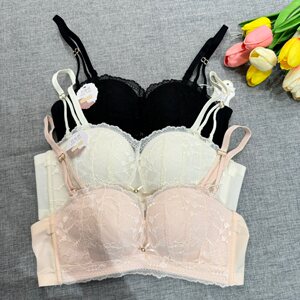 
Silk Paul 5170 strapless style comfortable modal small breasts gathered and closed breasts with anti-slip girl versatile bra