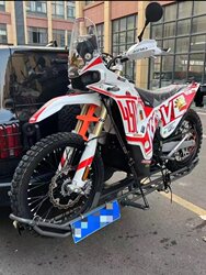 Off-Road Motorcycle Carrier, Motorcycle Carrier, Car Rear-Mounted Motorcycle Carrier