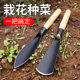 Small vegetable-growing shovel digging wild vegetables outdoor digging artifact to catch sea gardening tools for home use flower-growing manganese steel special shovel