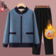 Grandma's autumn and winter clothing, velvet and thickened foreign-style coats, middle-aged and elderly mothers' knitted sweaters, old ladies' clothes
