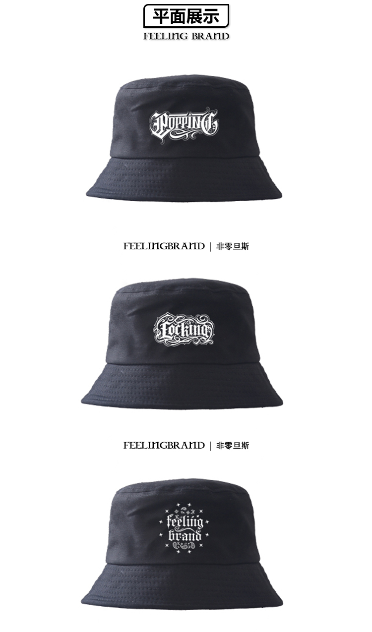 コットンバケットハット - ヒップホップ ストリートダンス