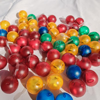 Large Particle Building Blocks Pipe Ball Color Window Magnetic Sheet - Small Ball Track, Rolling Ball Lighting Accessories, Spotlight Plastic Ball