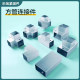 Square pipe connection without welding fixed joints Two-three-way iron pipe galvanized guardrail connection parts corner snap straight through