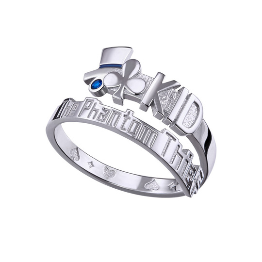 名探偵コナン 怪盗キッド シルバーリング - ラッキーストーンアニメ