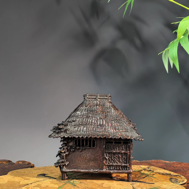 清 名古斎 款 古銅製琴炉 双耳鼎足 香炉 銅爐 茶道具/ 香道具 古美術時代物 清 名古斎 款 古銅製琴炉 双耳鼎足 香炉 銅爐 茶道具/