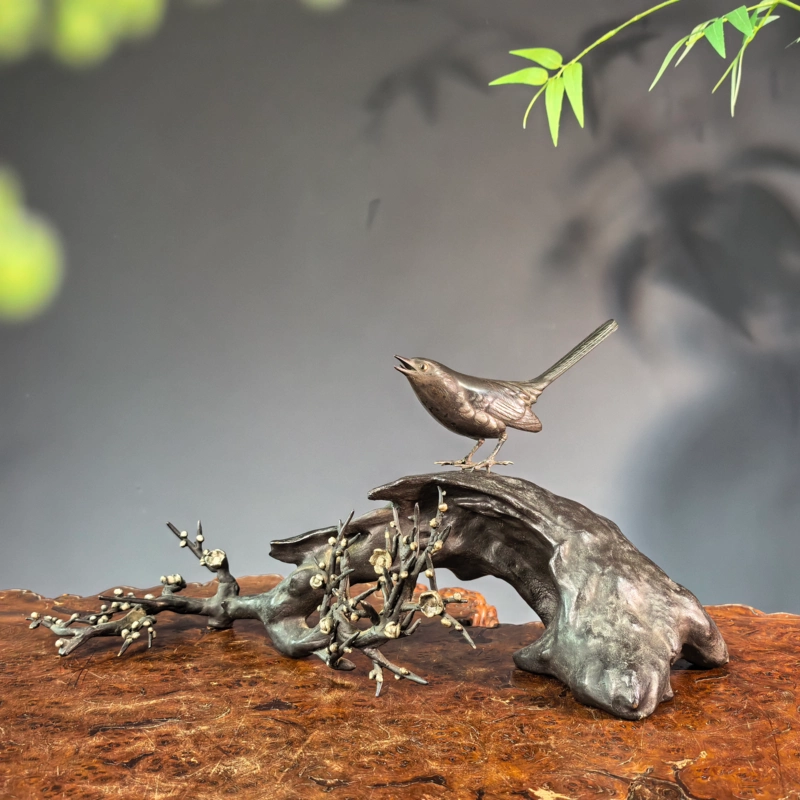 時代物 銅製 雲龍の浮彫 花入 瓮 時代物 瓮 銅製 雲龍の浮彫 花入
