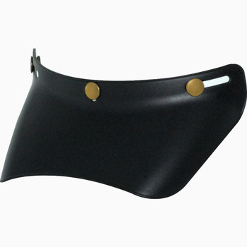 Retro motorcycle helmet retro full-face helmet suitable for SHOEI EX ZERO adjustable three-button universal brim