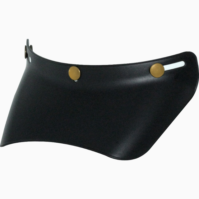 Retro motorcycle helmet retro full-face helmet suitable for SHOEI EX ZERO adjustable three-button universal brim