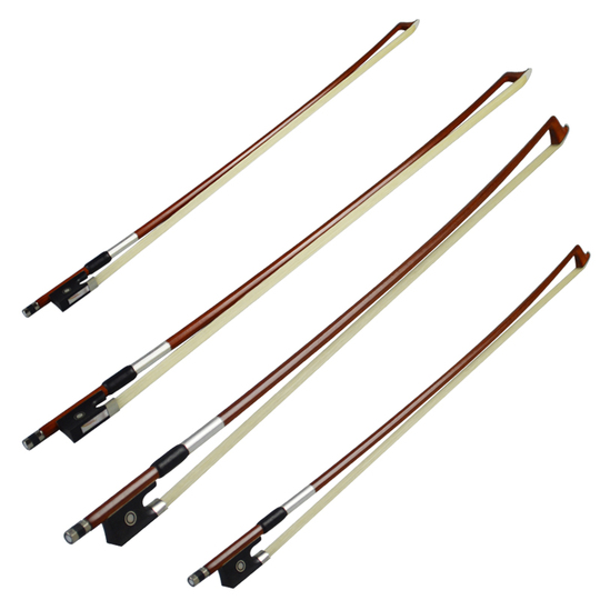 Violin Bow Red Sandalwood For Beginners And Professionals Size 1/4 1/8