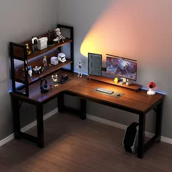 Computer Desk Desktop Home E-Sports Table and Chair Bedroom Corner Desk New Chinese Style Large Desk Student Study Table