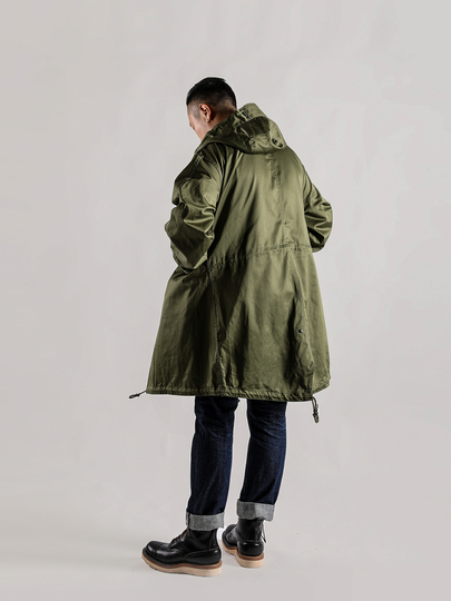 Gizemo M-1951 Fishtail Parka - OG107 Kalın Pamuklu Askeri Palto