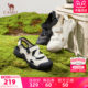 Camel sneakers 2025 summer new women's shoes casual breathable sandals women's outdoor Mary Zhen ugly cute hole shoes