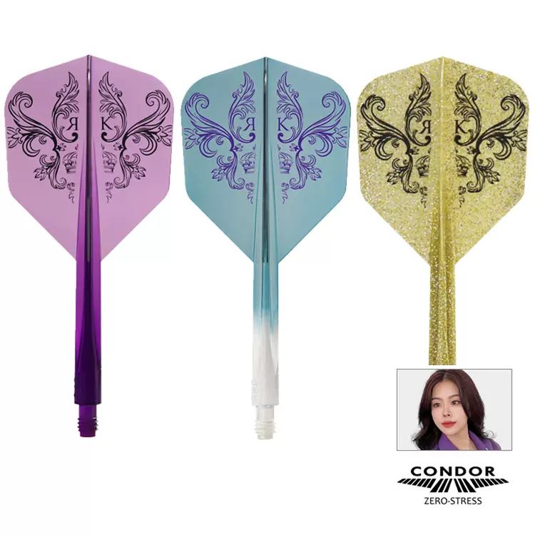 CONDOR Rosa Kwok神鷹郭莎莎款小方形一體飛鏢翼AXE加硬