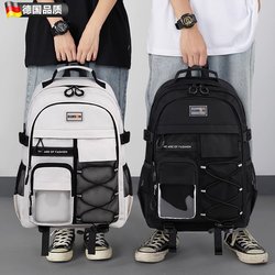 German Selection of Schoolbags for Junior High School Students to Reduce Burden and Protect Spine, Large-Capacity Backpacks for Elementary and Middle School Students, Ultra-Lightweight for Boys