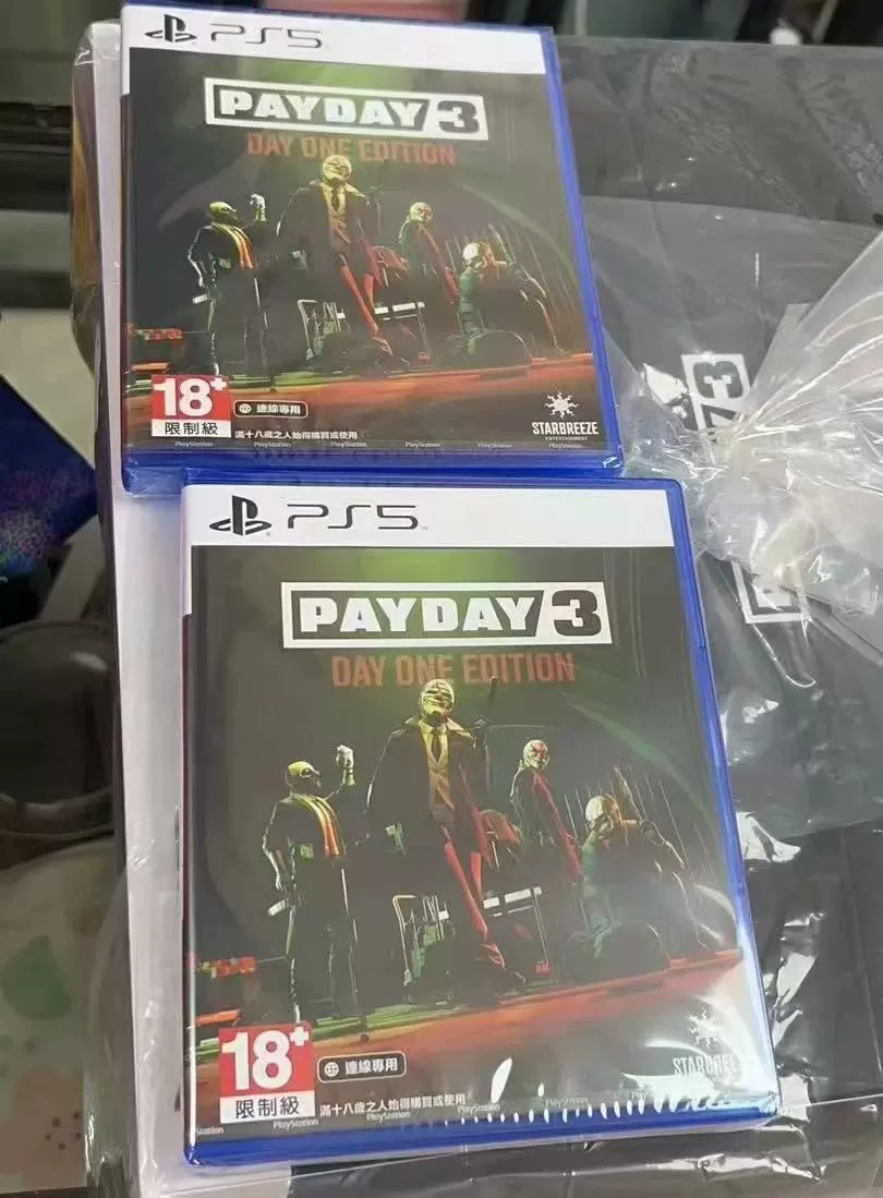 索尼PS5遊戲收穫日3 PAYDAY 3 第一人稱射擊港版中文全程聯網-Taobao