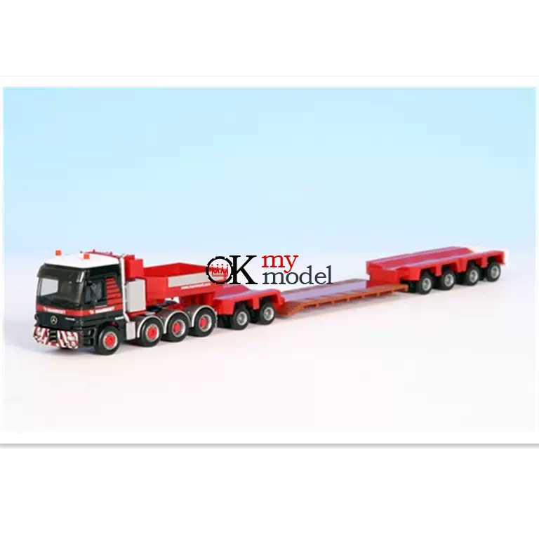 WSI 01-3924 TOMREN VOLVO F12 6X2 冷藏挂车合金静态模型1/50-Taobao