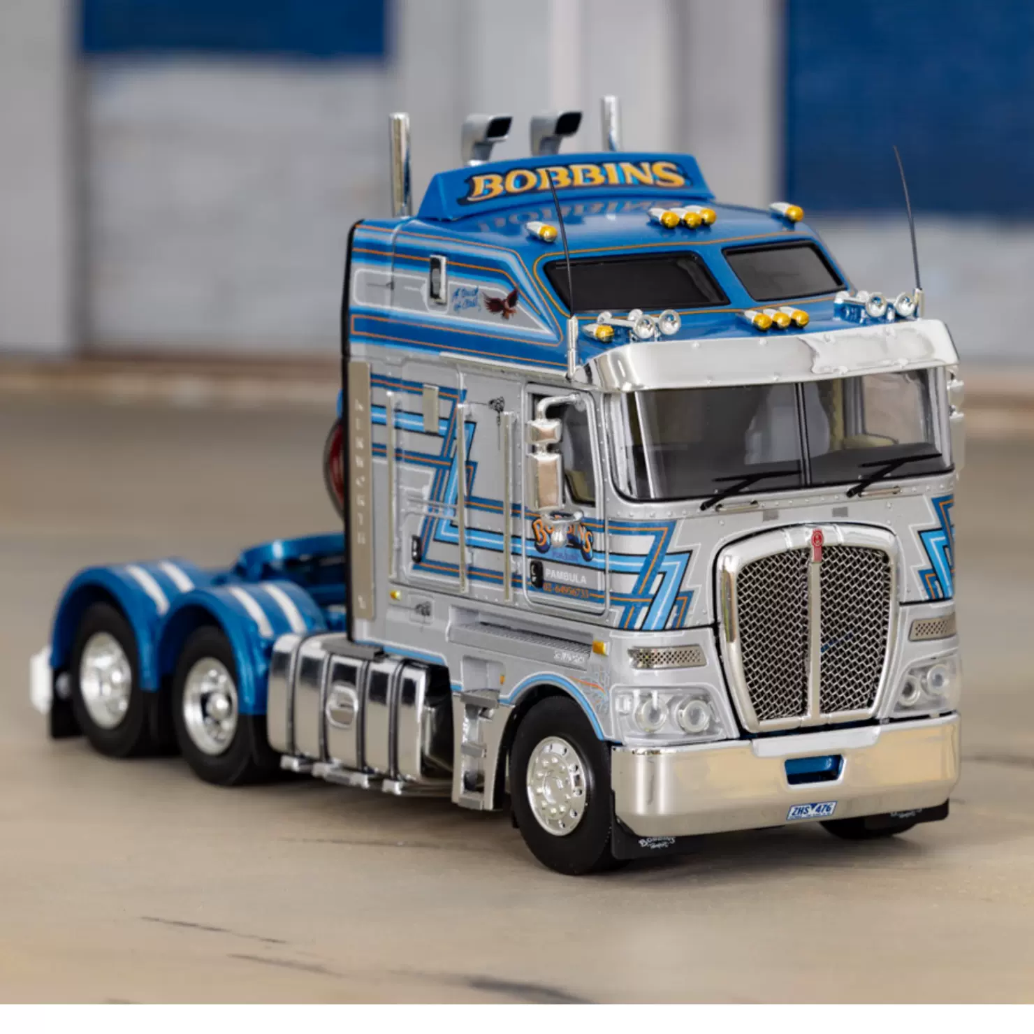Drake Z01532 Bobbin肯沃斯KENWORTH K200 2.8合金卡车模型预定