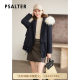Psalm Selected Rabbit Fur Collar Hooded Parka Fur Removable Rabbit Fur Body Jacket Fur Winter Style
