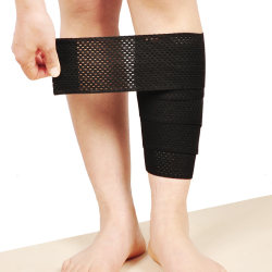 Wrap Elastic Sports Compression Bandage Velcro Protective Gear Running Basketball Leg Straps Men and Women Training Calf Protection