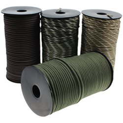 4Mm7-Core 100m Paracord Outdoor Safety Traction Rope Wilderness Rescue Binding Rope Tent Rope Camouflage Climbing Rope