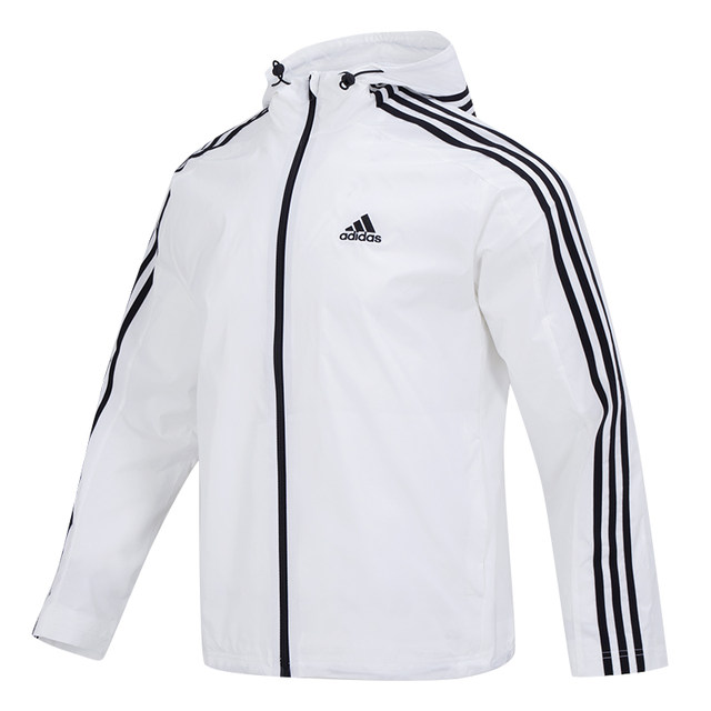 Adidas Clover 24 years male spring woven three Stripes lapel sports ...